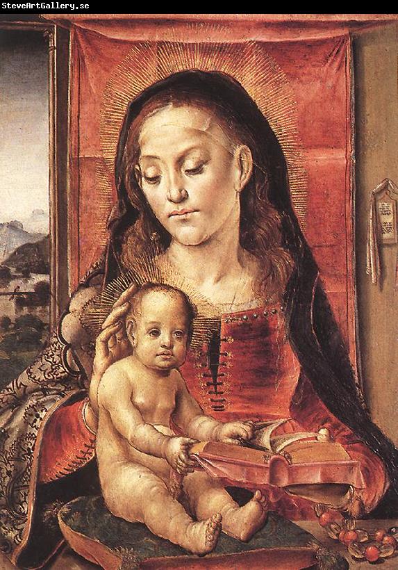 BERRUGUETE, Pedro Virgin and Child